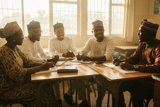 How Nigerian students study without electricity or data