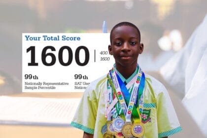 Agbo Adoga makes history as Nigeria’s first perfect SAT scorer at 15